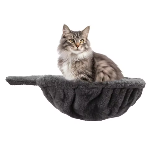 cat hammock dark grey