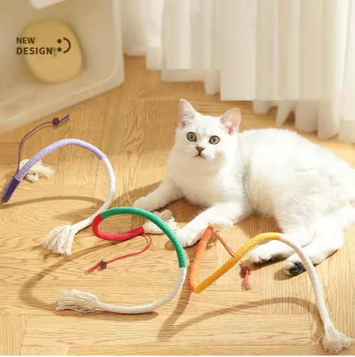 rainbow catnip teaser sticks